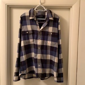 Men’s Lucky Brand Saturday Stretch Flannel Shirt - XL